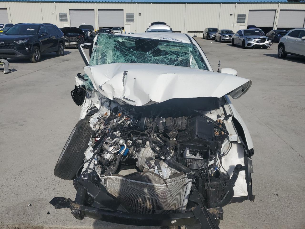 2022 KIA Forte VIN 3KPF24AD4NE430190 Copart auction photo, front end / all over damage thumbnail 5