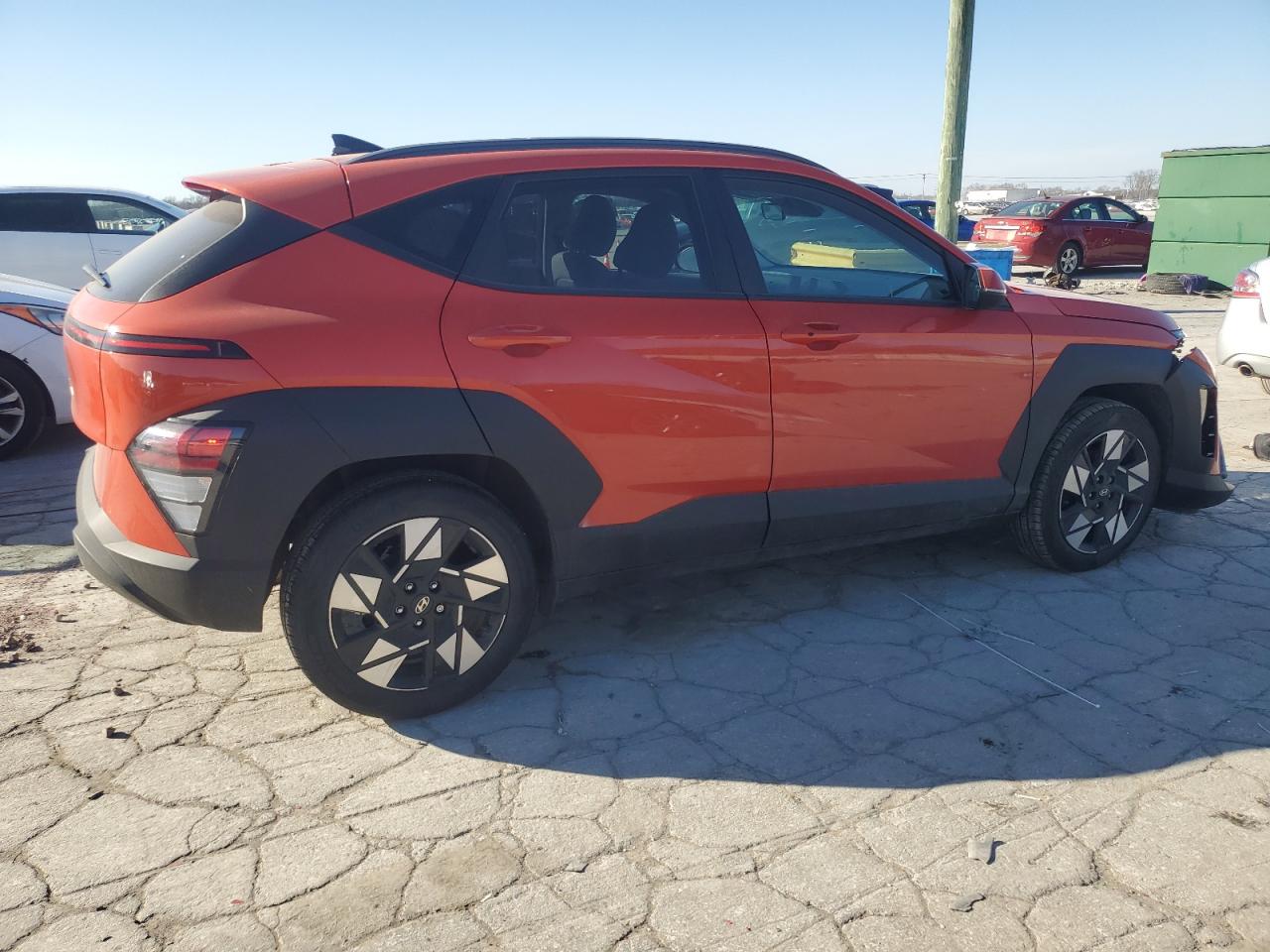 2024 Hyundai Kona VIN KM8HB3AB4RU068088 Copart auction photo, front end damage thumbnail 3
