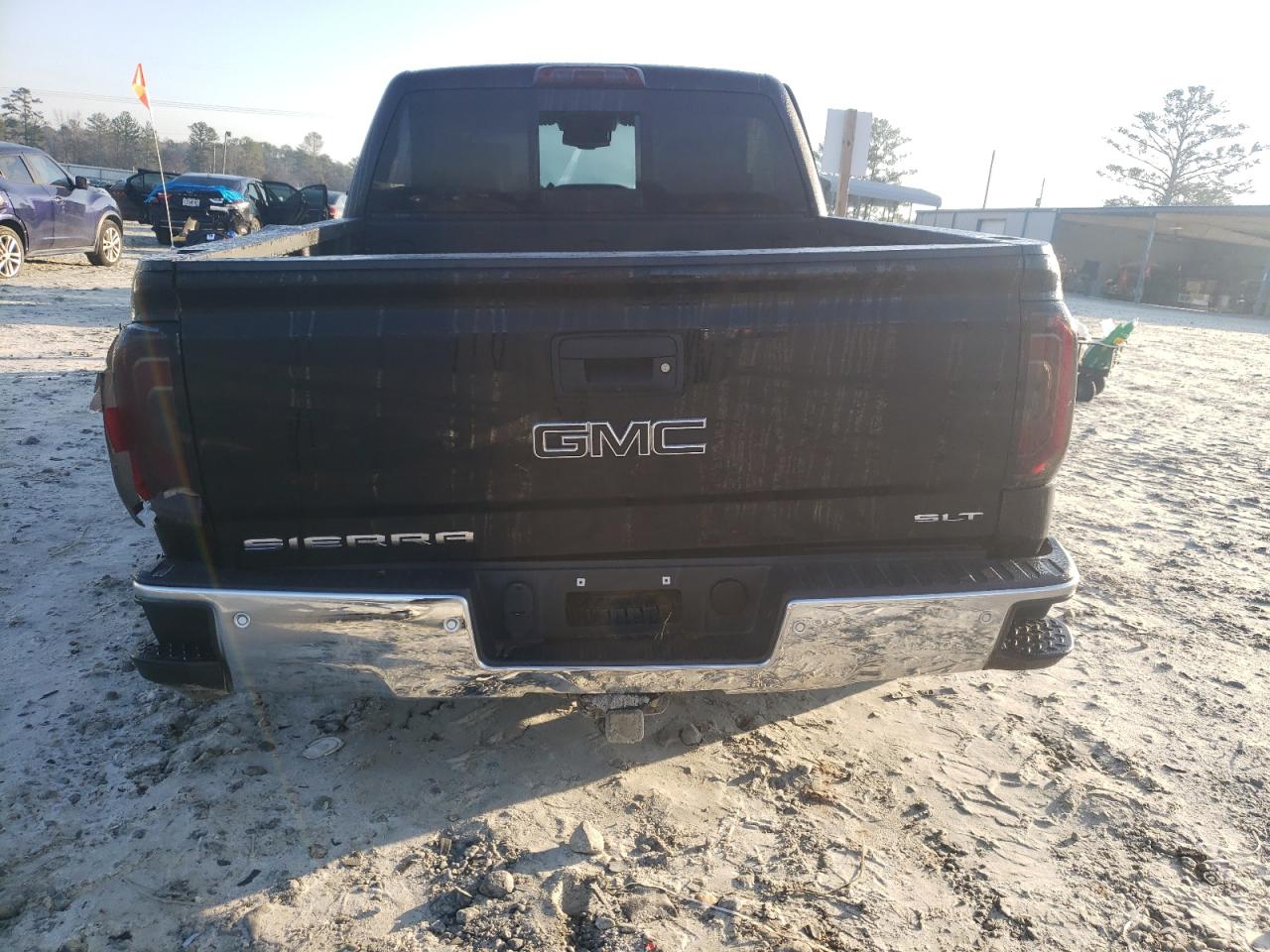 2018 GMC Sierra VIN 3GTU2NEC1JG628299 Copart auction photo, all over damage thumbnail 6