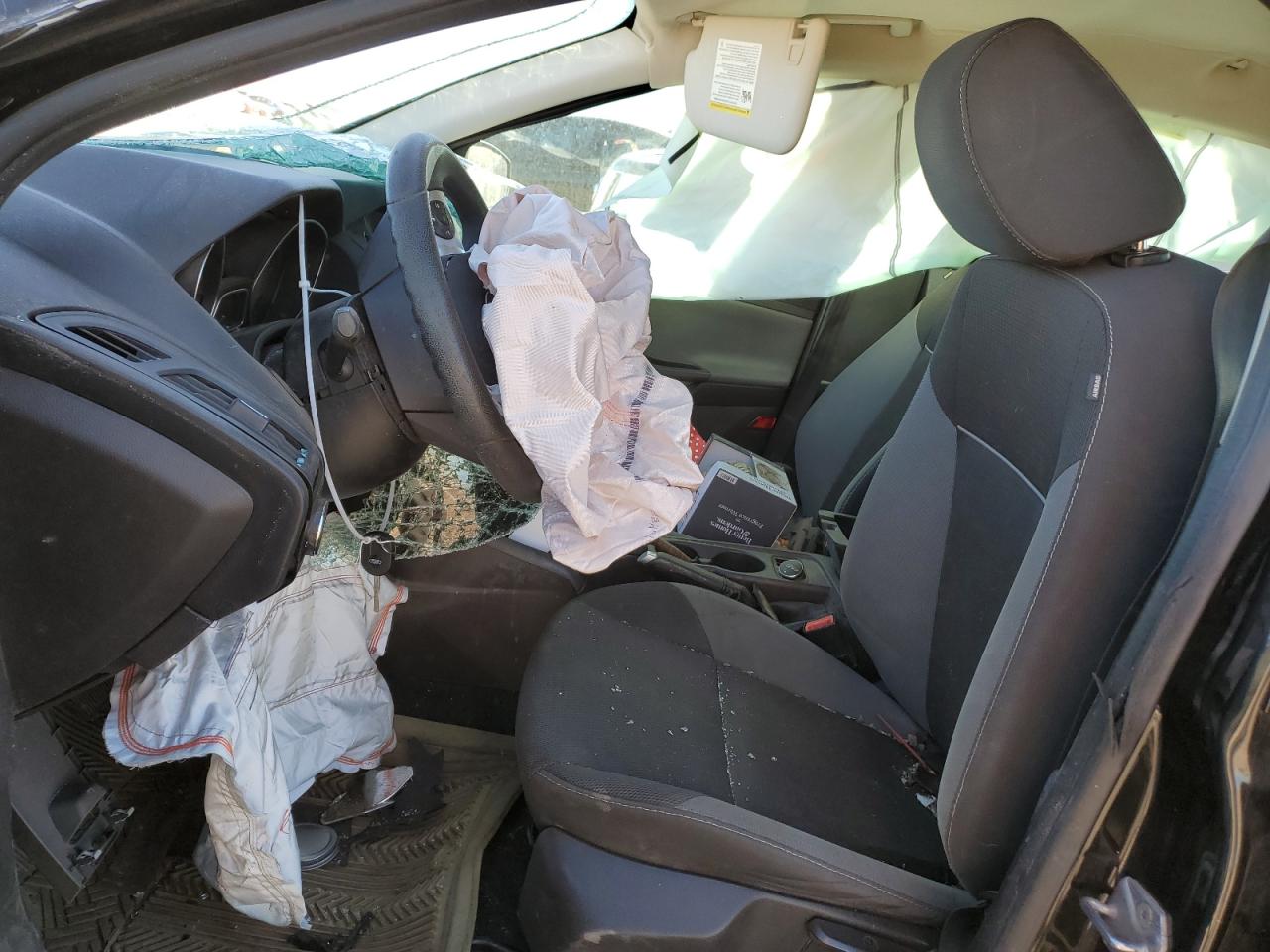 2014 Ford Focus VIN 1FADP3F21EL213994 Copart auction photo, all over damage thumbnail 7