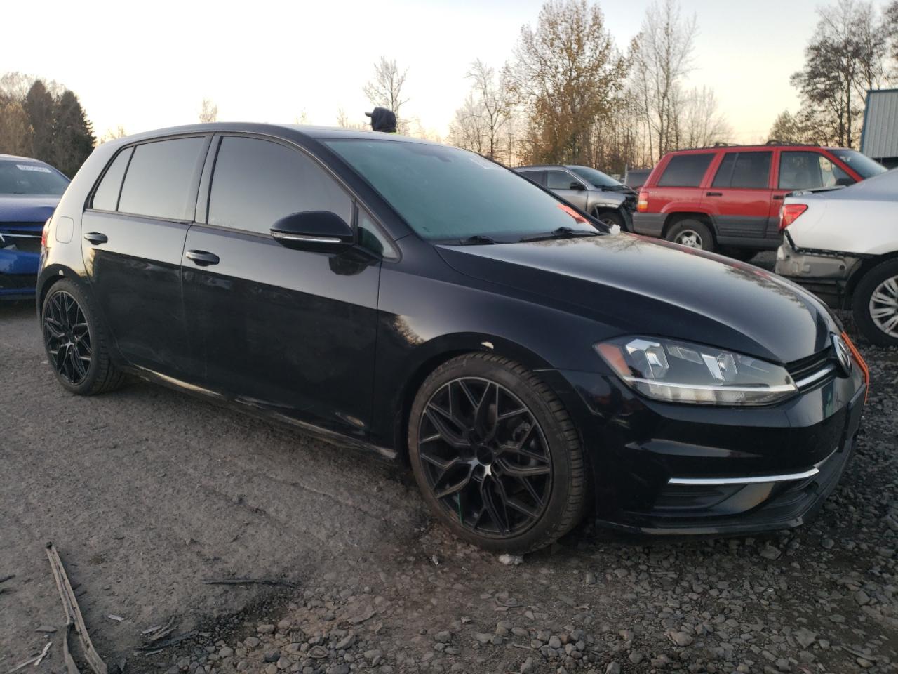 2020 Volkswagen Golf VIN 3VWW57AU4LM003617 Copart auction photo, front end damage thumbnail 4