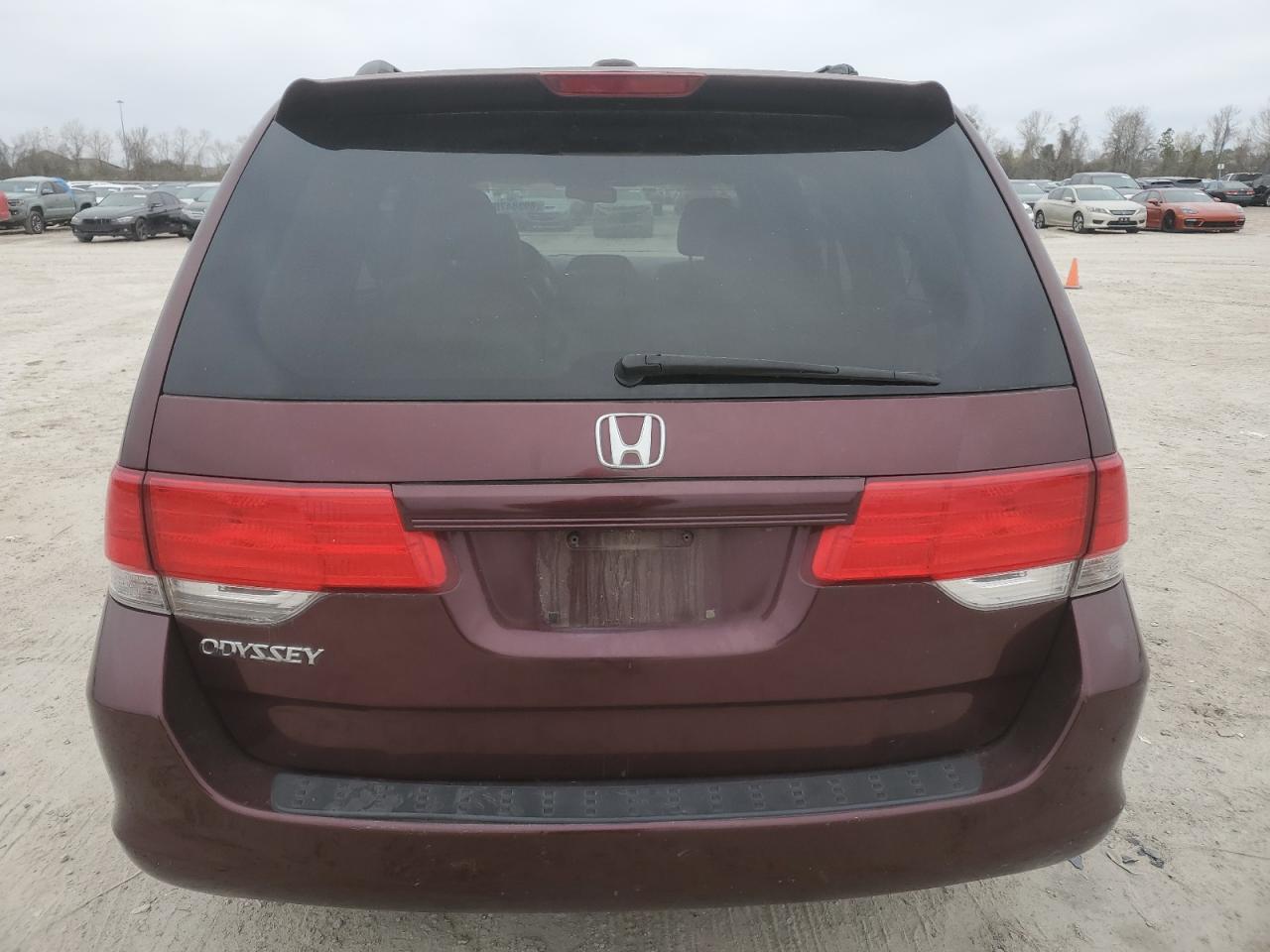 2008 Honda Odyssey VIN 5FNRL38758B418018 Copart auction photo, side damage thumbnail 6