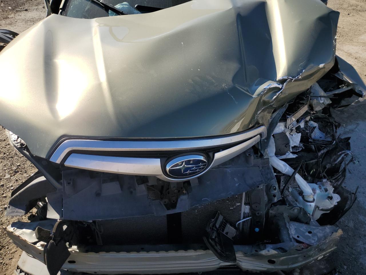 2019 Subaru Forester VIN JF2SKAEC8KH523753 Copart auction photo, front end damage thumbnail 14