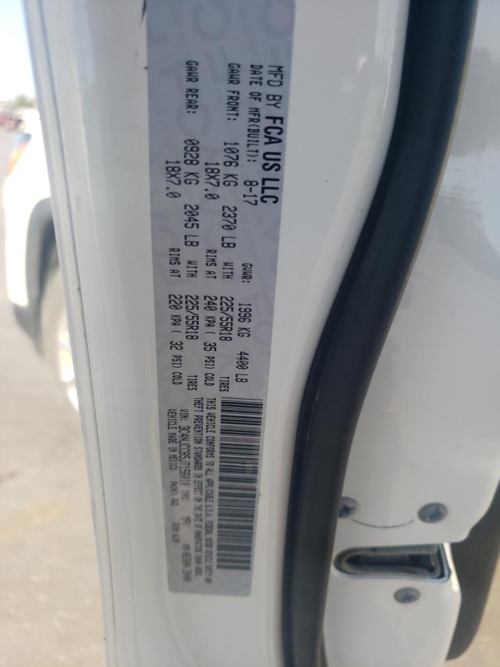 2018 Jeep Compass VIN 3C4NJCCB5JT156010 Copart auction photo, front end damage thumbnail 15