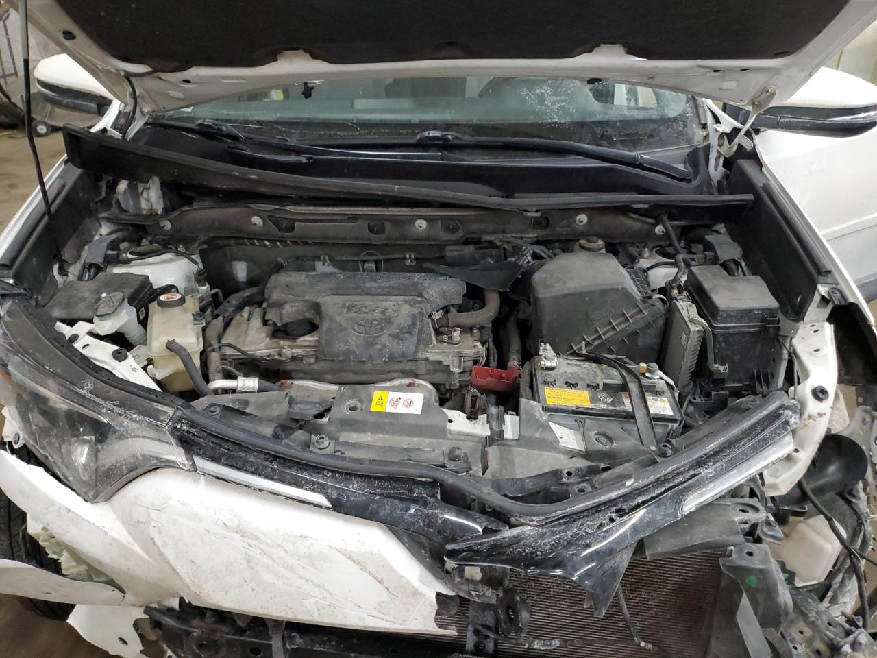 2018 Toyota RAV 4 VIN JTMRFREV2JJ730793 Copart auction photo, front end damage thumbnail 14