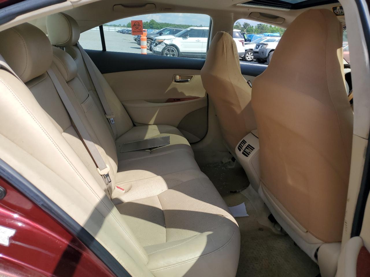 2008 Lexus ES VIN JTHBJ46GX82233853 Copart auction photo, front end damage thumbnail 10