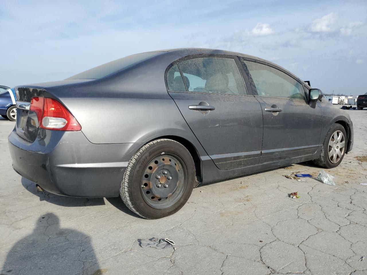 2010 Honda Civic VIN 2HGFA1F56AH561477 Copart auction photo, front end / minor dent/scratches damage thumbnail 3