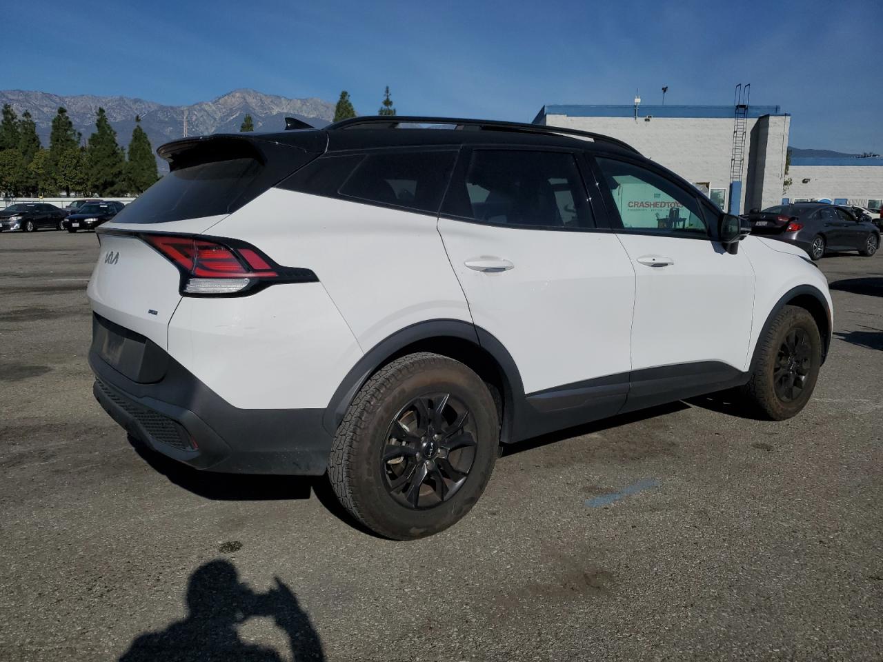 2023 KIA Sportage VIN 5XYK7CAF9PG081660 Copart auction photo, all over / undercarriage damage thumbnail 3