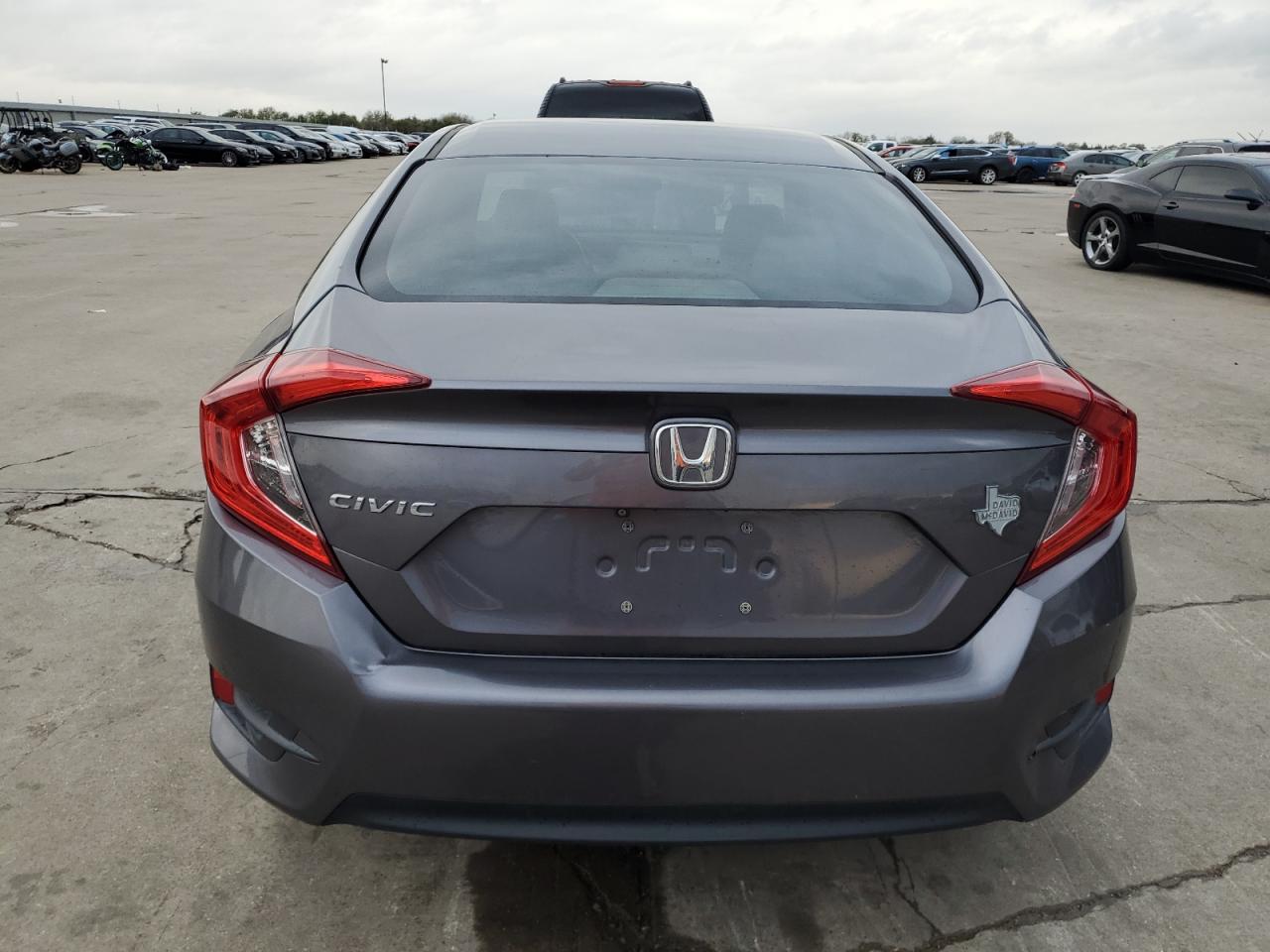 2016 Honda Civic VIN 19XFC2F53GE061134 Copart auction photo, front end / minor dent/scratches damage thumbnail 6