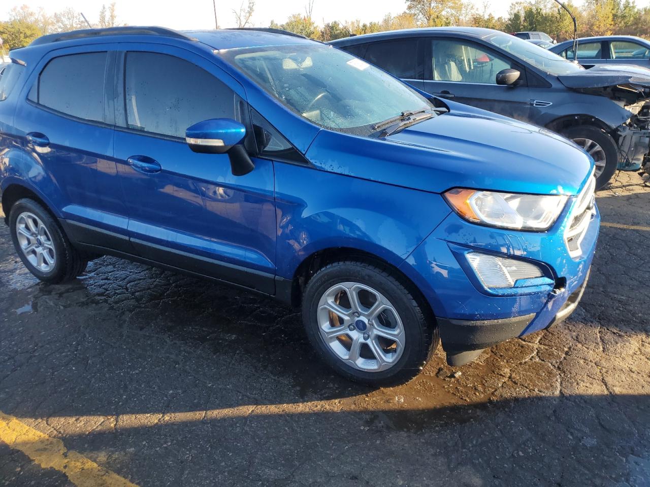 2018 Ford EcoSport VIN MAJ3P1TE5JC228376 Copart auction photo, rear end damage thumbnail 4