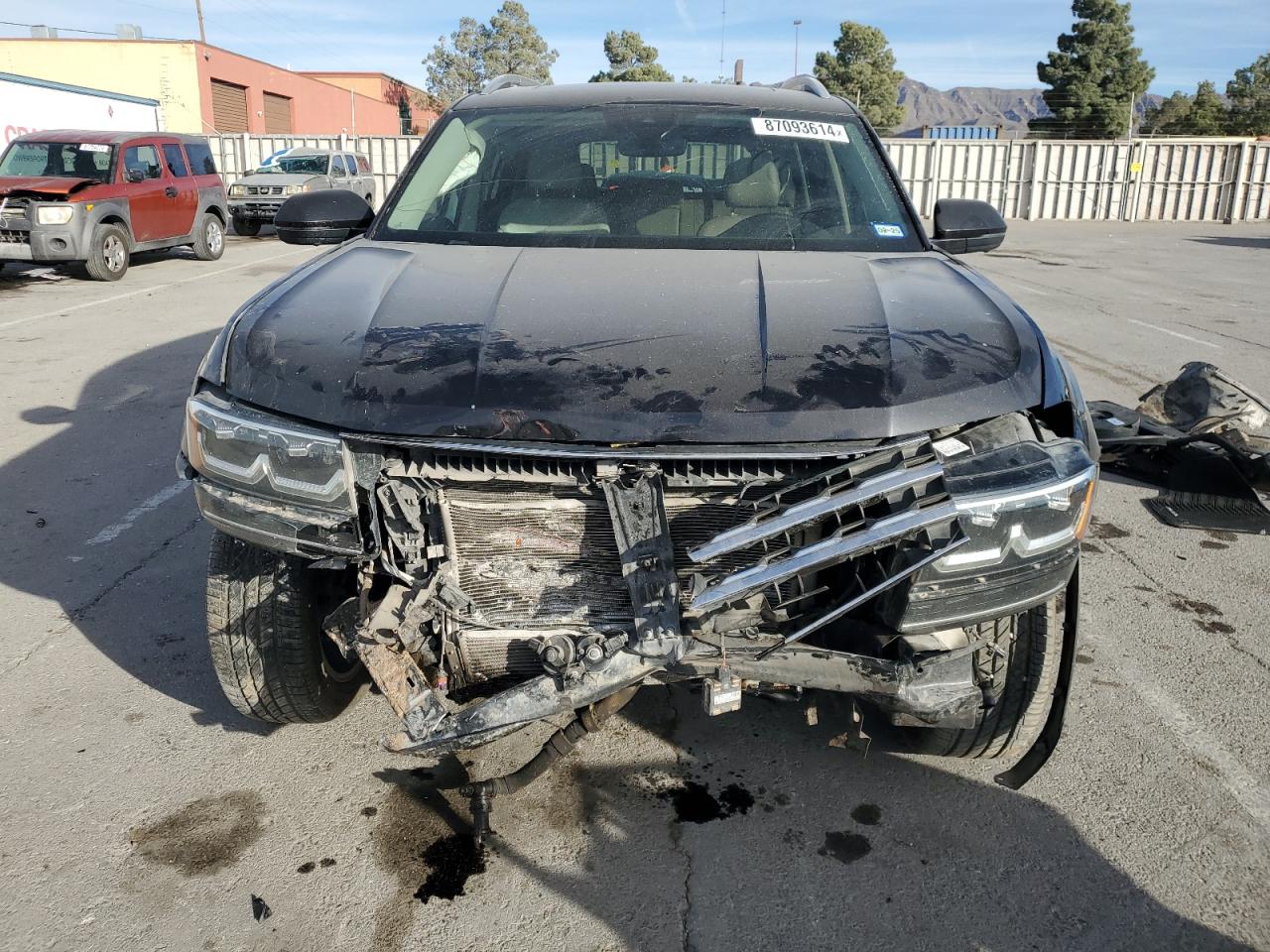 2019 Volkswagen Atlas VIN 1V2NR2CA6KC503267 Copart auction photo, all over damage thumbnail 5