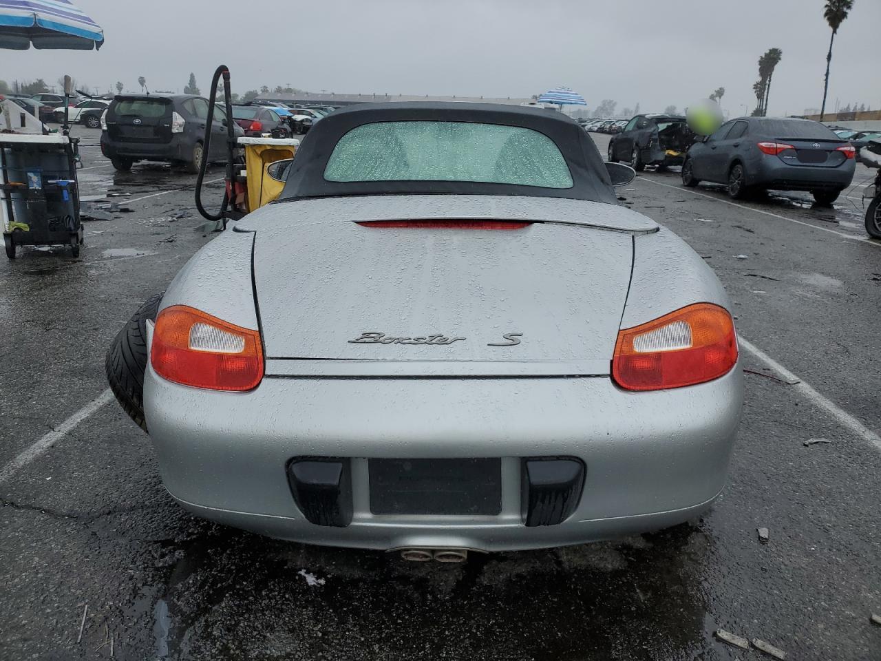 2001 Porsche Boxster VIN WP0CB29811U663146 Copart auction photo, side / minor dent/scratches damage thumbnail 6