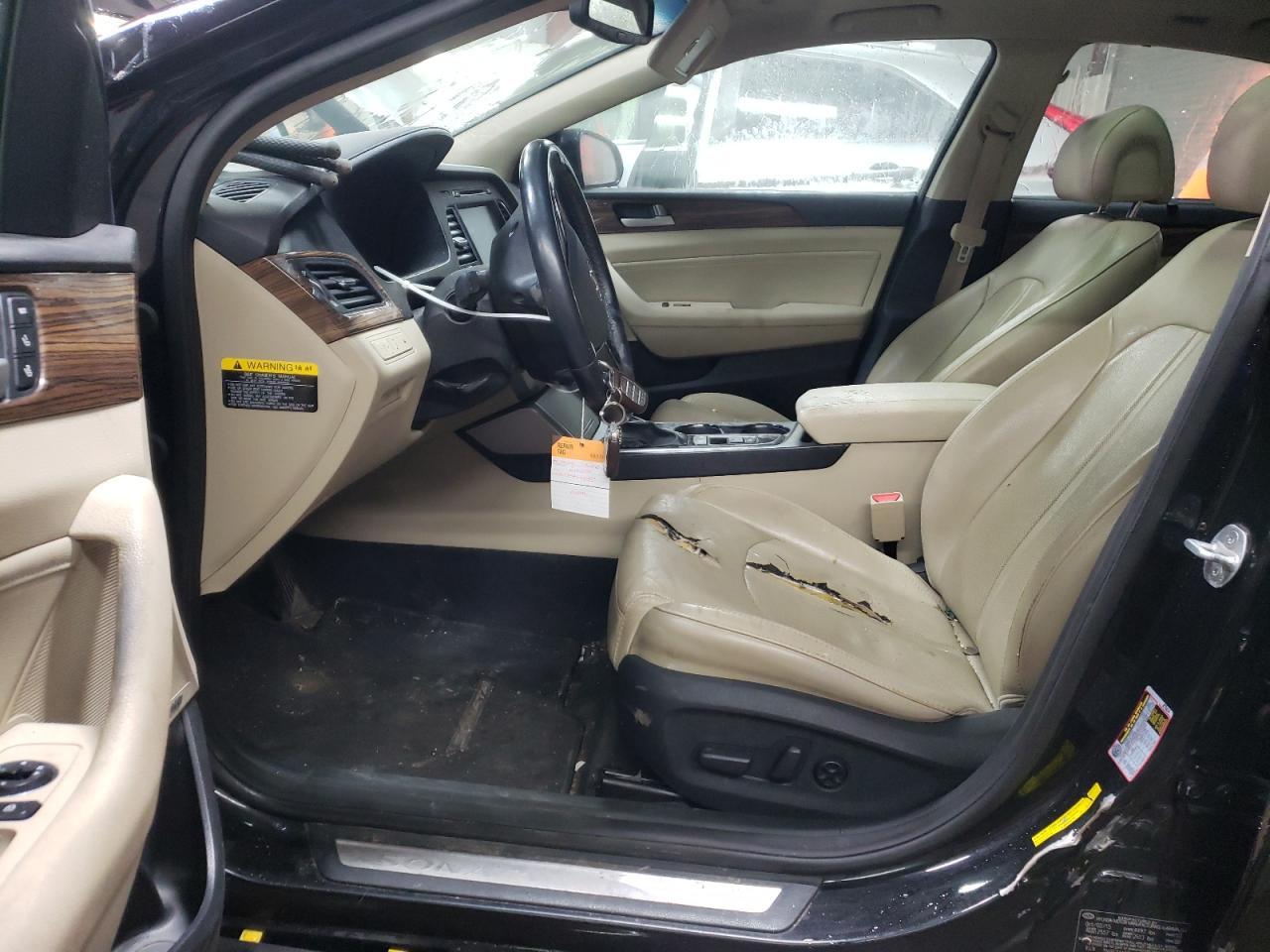 2016 Hyundai Sonata VIN 5NPE34AF3GH315668 Copart auction photo, side damage thumbnail 7