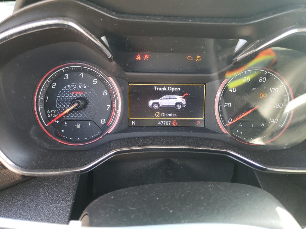 2022 Chevrolet TrailBlazer VIN KL79MTSL6NB117613 Copart auction photo, front end damage thumbnail 9