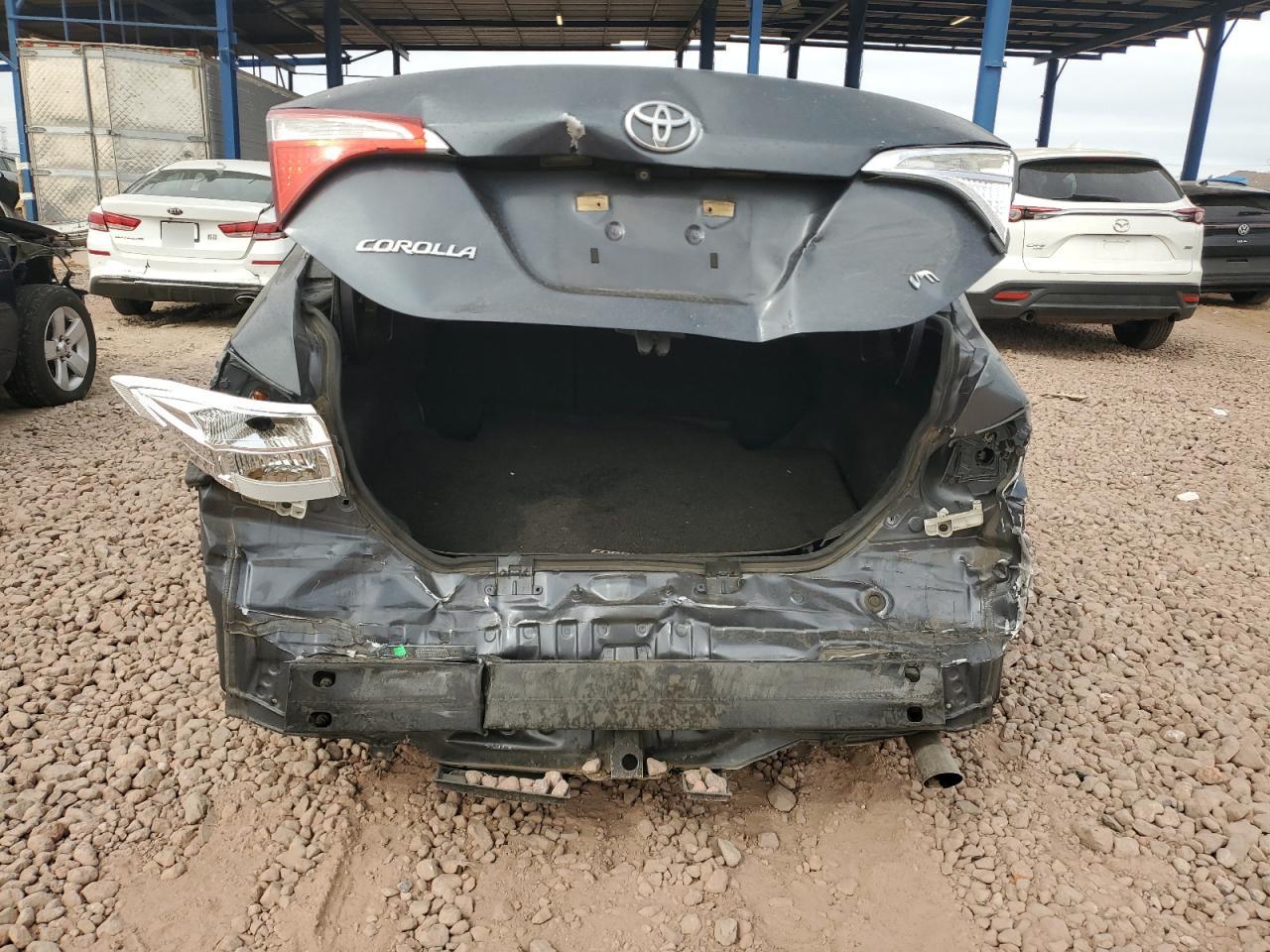 2015 Toyota Corolla VIN 5YFBURHE9FP218888 Copart auction photo, all over damage thumbnail 6