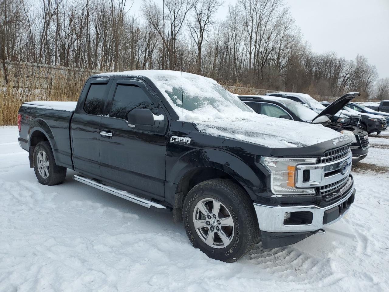 2018 Ford F-150 VIN 1FTEX1EP4JFE03877 Copart auction photo, all over damage thumbnail 4