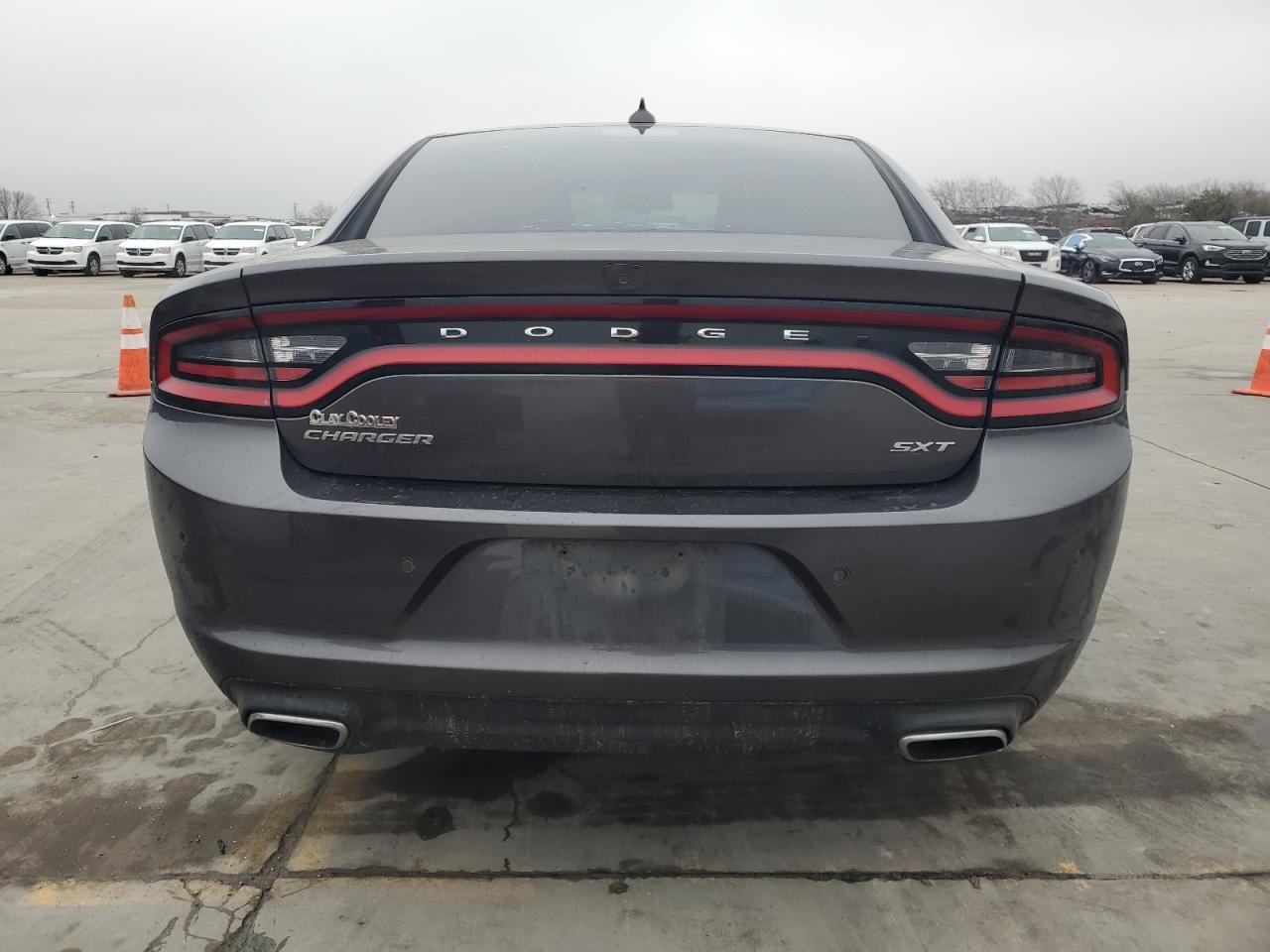 2017 Dodge Charger VIN 2C3CDXHG6HH576277 Copart auction photo, side / rear end damage thumbnail 6