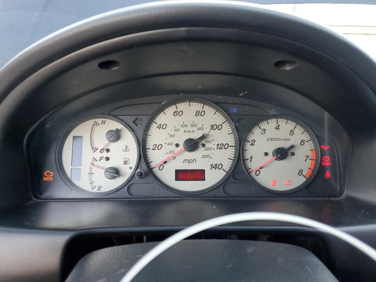 2002 Mazda Protege VIN JM1BJ245921606417 Copart auction photo, mechanical / front end damage thumbnail 9
