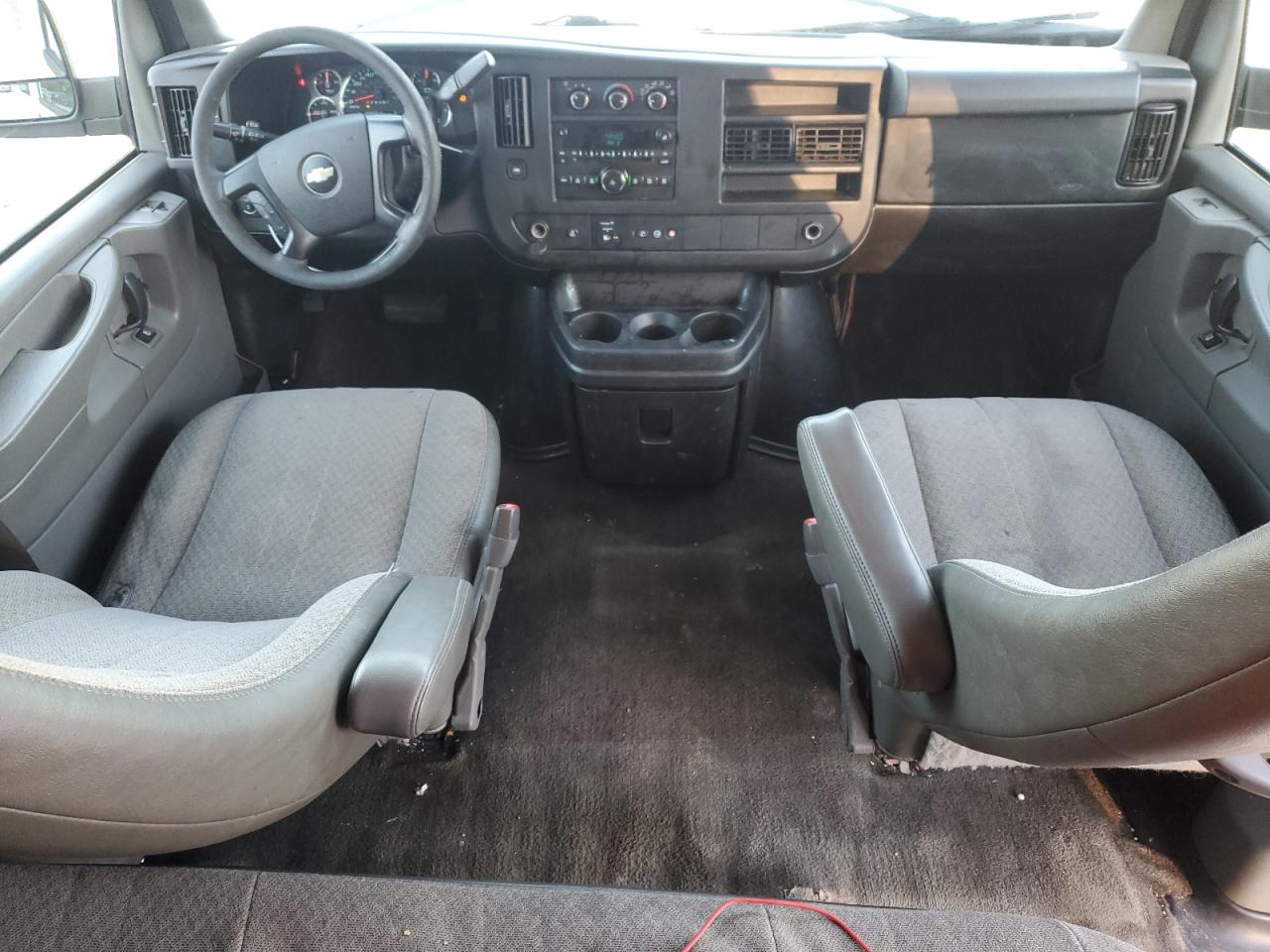 2013 Chevrolet Express VIN 1GAZG1FG9D1113161 Copart auction photo, front end damage thumbnail 8