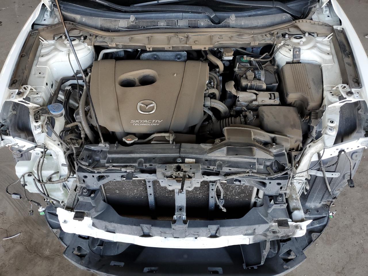 2015 Mazda CX-5 VIN JM3KE2CYXF0505549 Copart auction photo, front end damage thumbnail 11