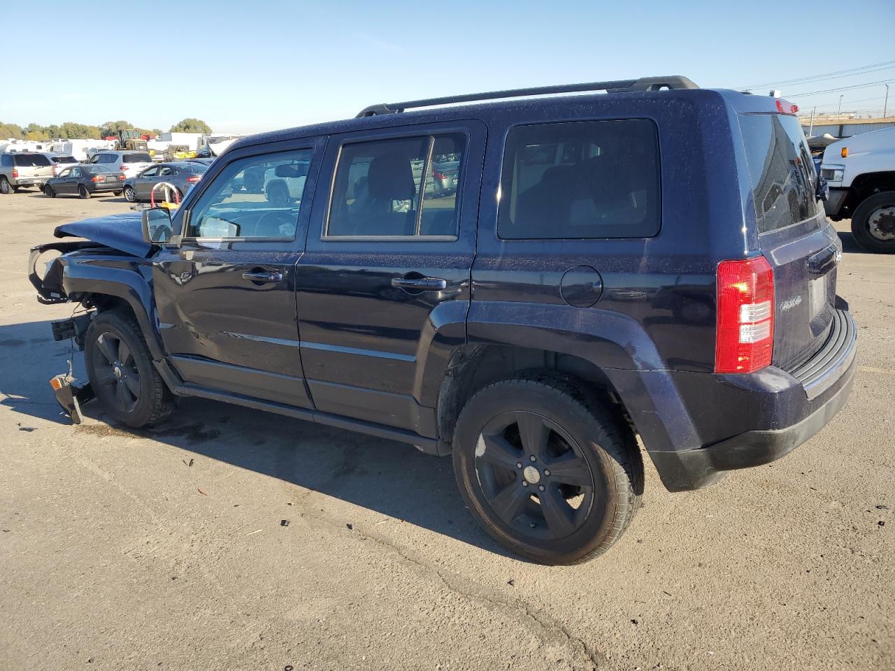2014 Jeep Liberty (Patriot) VIN 1C4NJRCB4ED517533 Copart auction photo, front end / mechanical damage thumbnail 2