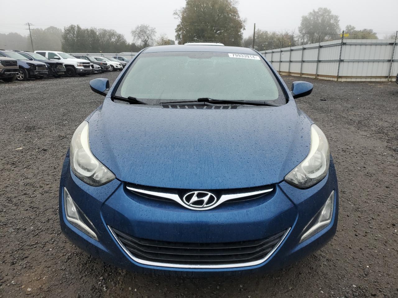 2016 Hyundai Elantra VIN KMHDH4AE1GU480432 Copart auction photo, rear end damage thumbnail 5