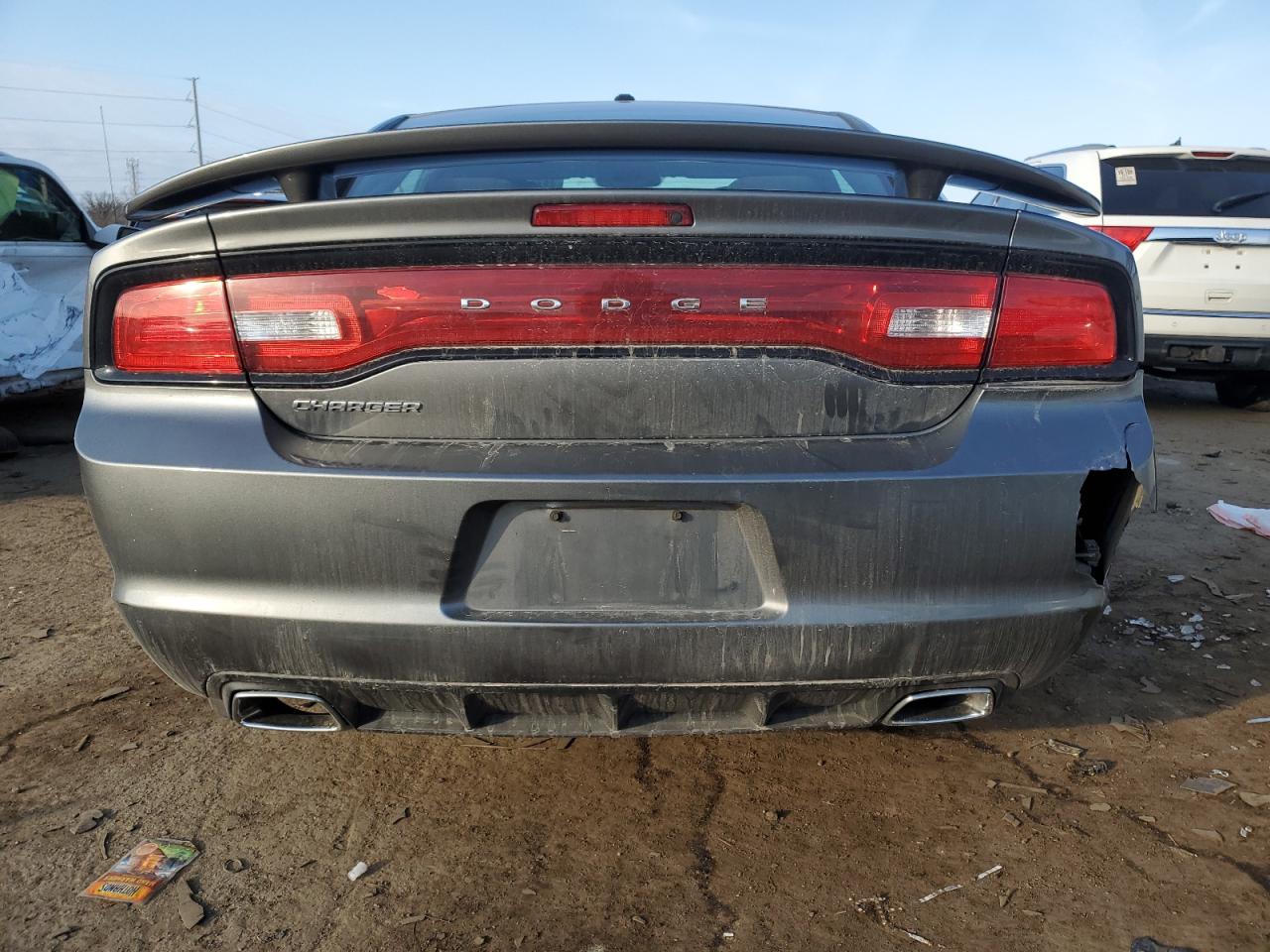 2012 Dodge Charger VIN 2C3CDXHG5CH126273 Copart auction photo, all over damage thumbnail 6