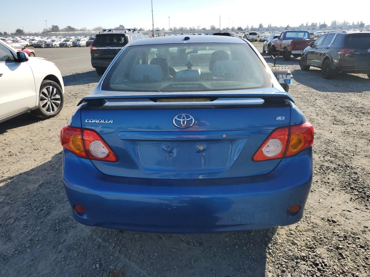 2010 Toyota Corolla VIN 2T1BU4EE0AC432815 Copart auction photo, front end / rear end damage thumbnail 6