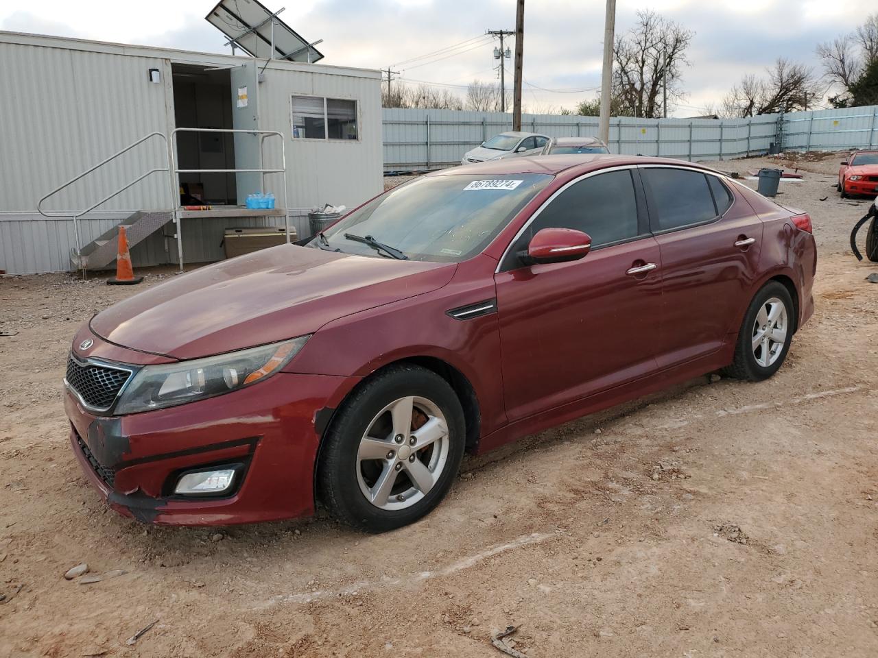 2015 KIA Optima VIN 5XXGM4A77FG367653