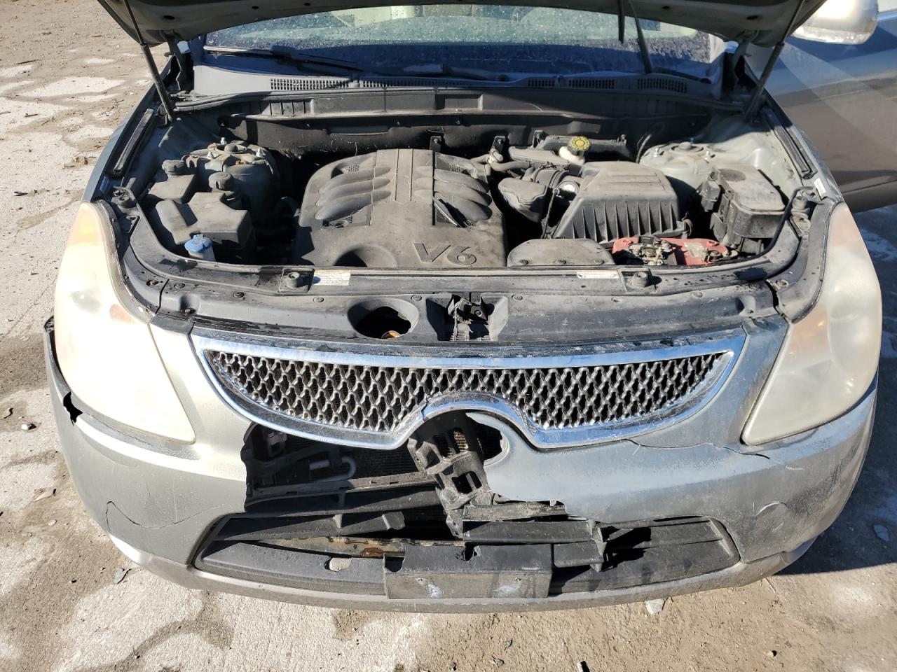 2009 Hyundai Veracruz VIN KM8NU13CX9U079054 Copart auction photo, front end damage thumbnail 14