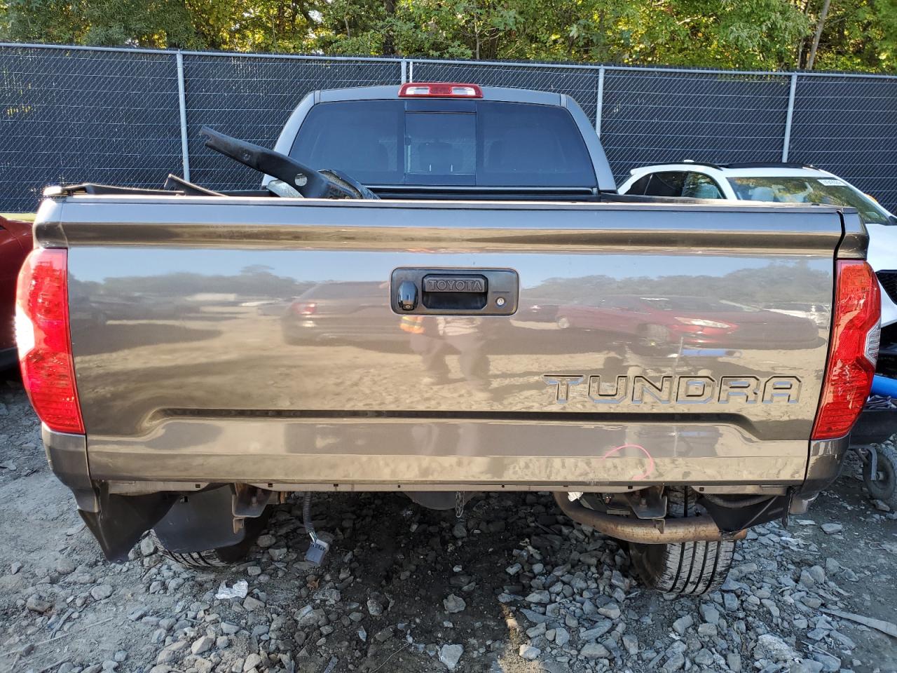 2014 Toyota Tundra VIN 5TFUW5F11EX349857 Copart auction photo, rear end / front end damage thumbnail 6