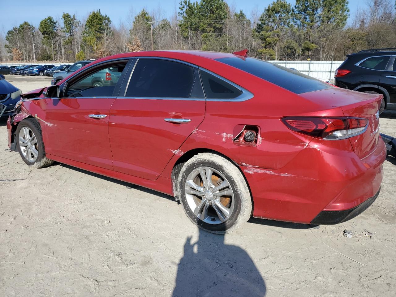 2018 Hyundai Sonata VIN 5NPE34AF9JH629221 Copart auction photo, all over / minor dent/scratches damage thumbnail 2