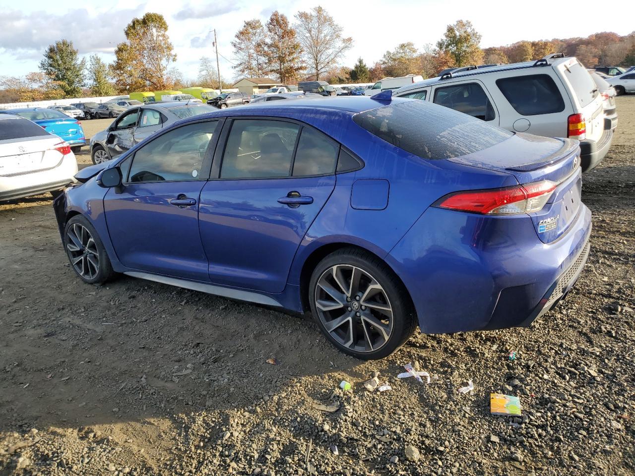 2020 Toyota Corolla VIN JTDS4RCE1LJ034018 Copart auction photo, front end damage thumbnail 2