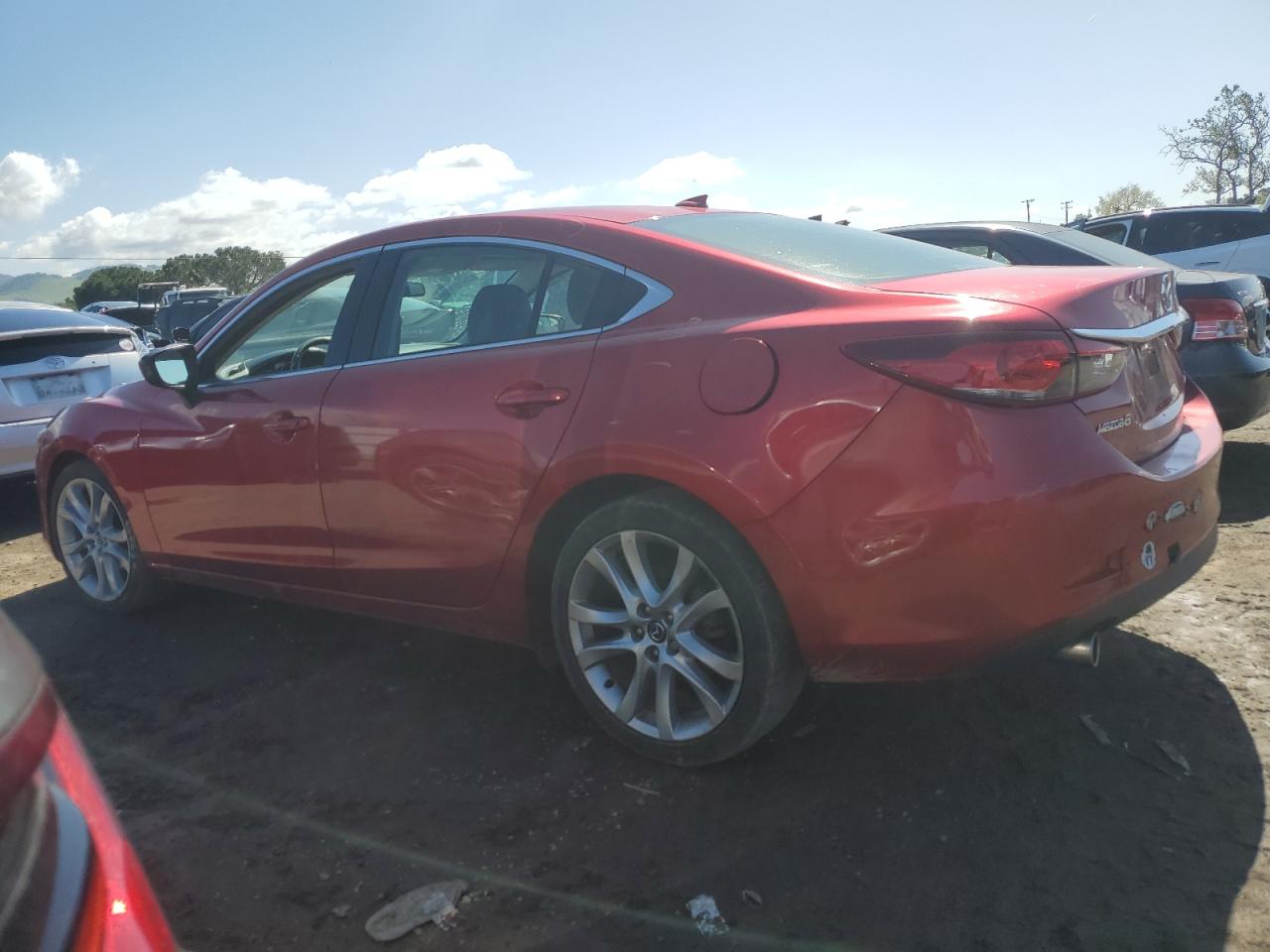 2016 Mazda 6 VIN JM1GJ1V53G1403237 Copart auction photo, rejected repair damage thumbnail 2