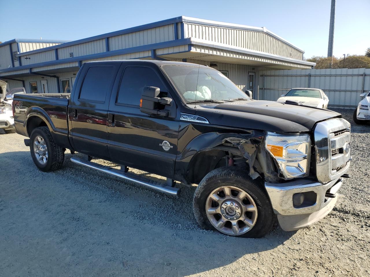 2012 Ford F250 VIN 1FT7W2BT9CEA57563 Copart auction photo, all over damage thumbnail 4