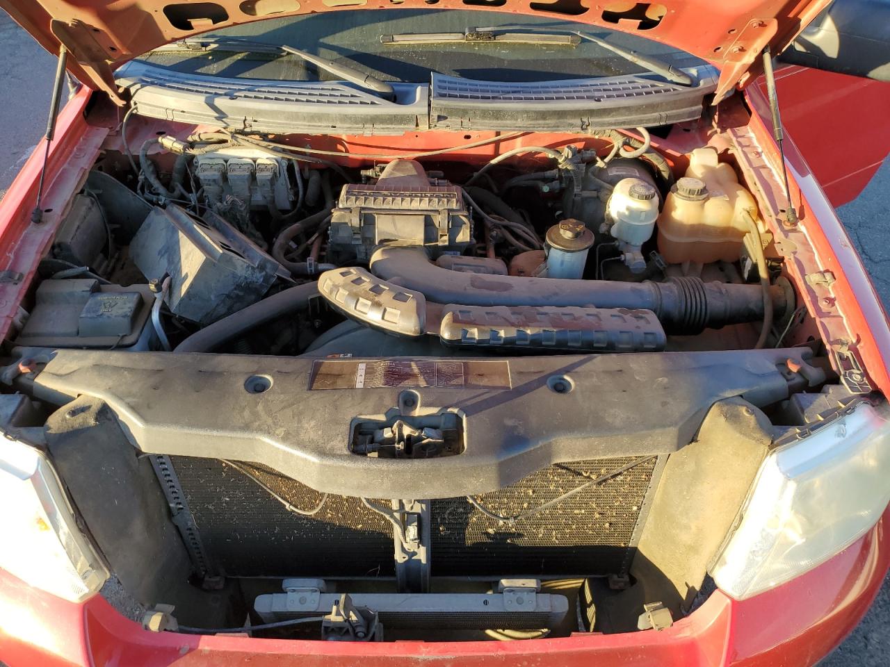 2006 Ford F-150 VIN 1FTPW145X6KA90134 Copart auction photo, burn - interior / stripped damage thumbnail 11