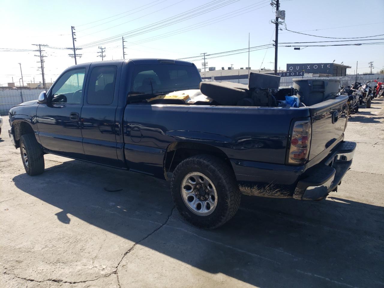 2002 Chevrolet Silverado VIN 2GCEC19V021196062 Copart auction photo, vandalism damage thumbnail 2