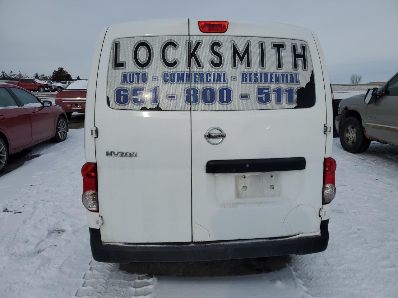 2018 Nissan NV VIN 3N6CM0KN6JK696395 Copart auction photo, front end / rear end damage thumbnail 6