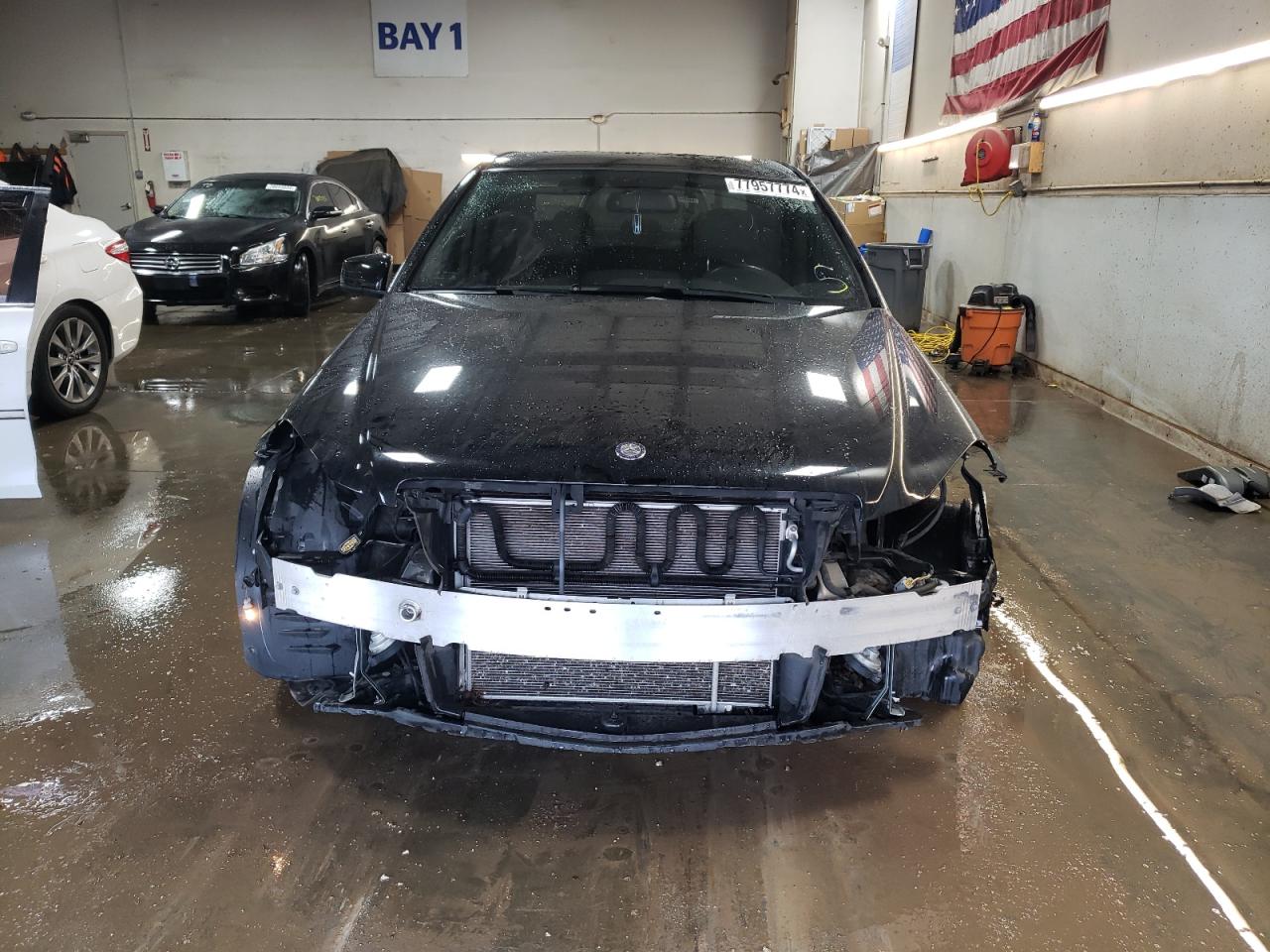 2013 Mercedes-Benz C-klasse VIN WDDGF8AB9DG121995 Copart auction photo, front end / rear end damage thumbnail 5