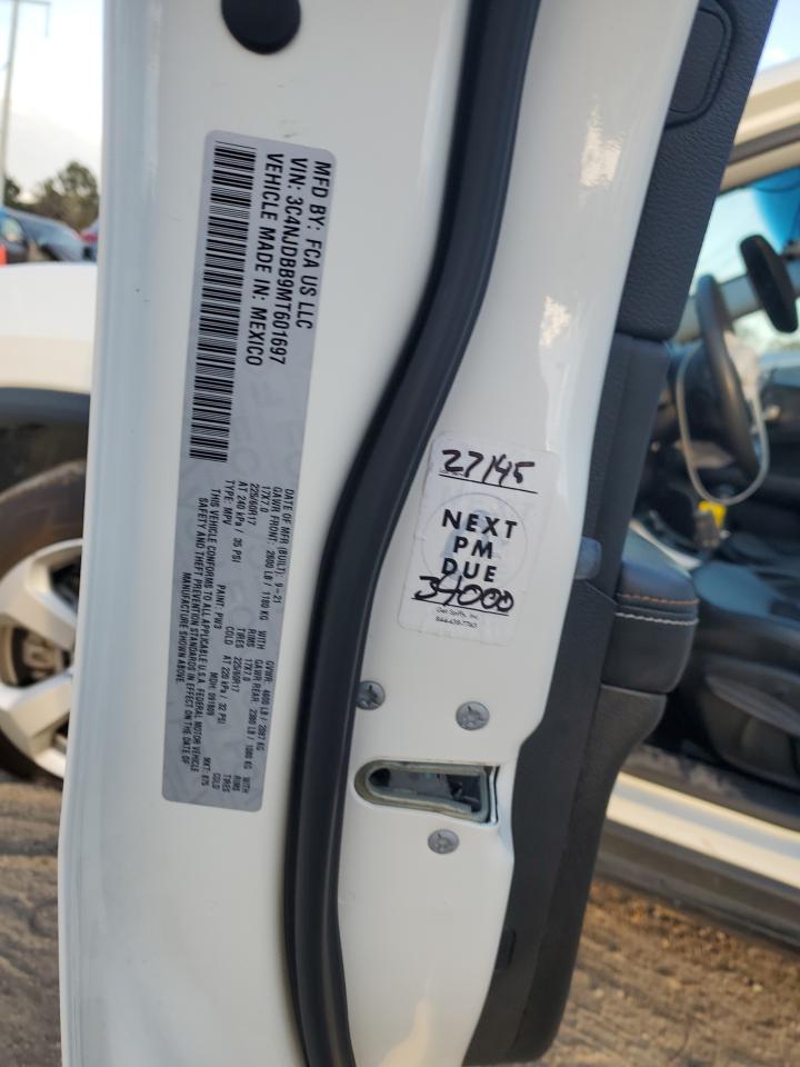 2021 Jeep Compass VIN 3C4NJDBB9MT601697 Copart auction photo, front end damage thumbnail 15