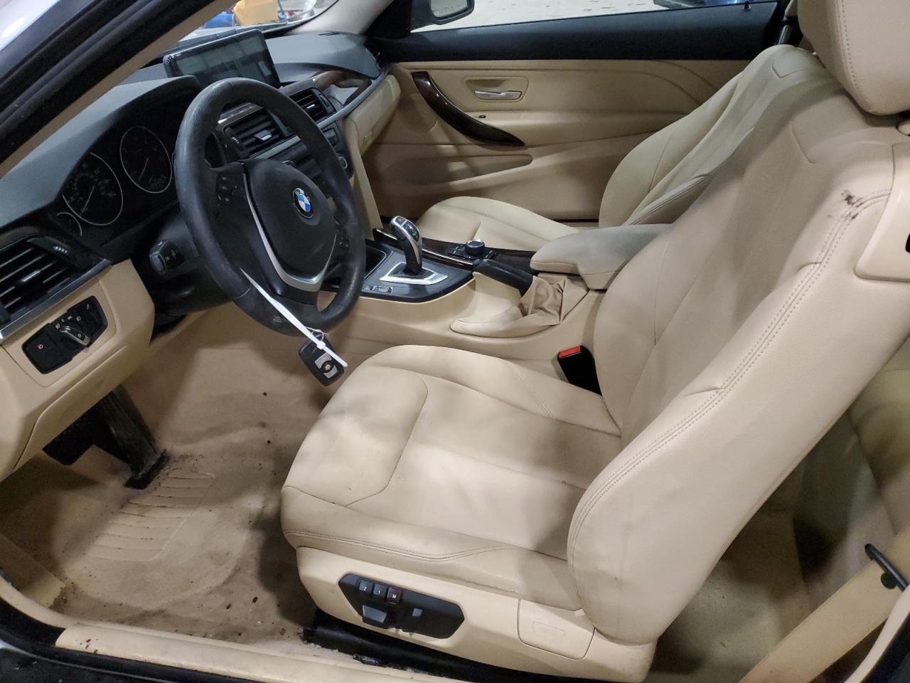 2014 BMW 4er VIN WBA3N9C58EK245647 Copart auction photo, front end / minor dent/scratches damage thumbnail 7