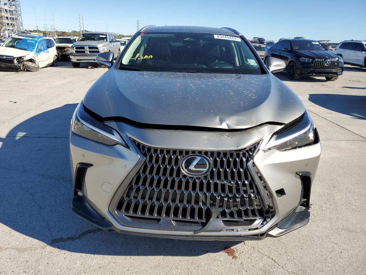 2024 Lexus NX VIN 2T2GGCEZ4RC046464 Copart auction photo, front end / rear end damage thumbnail 5