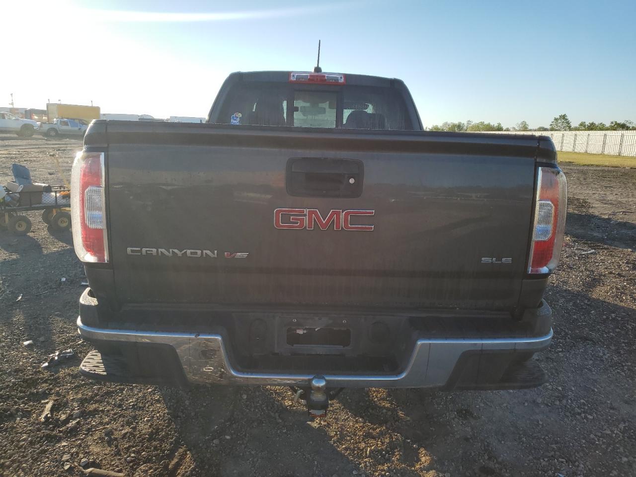 2019 GMC Canyon VIN 1GTH6CENXK1139170 Copart auction photo, front end / side damage thumbnail 6