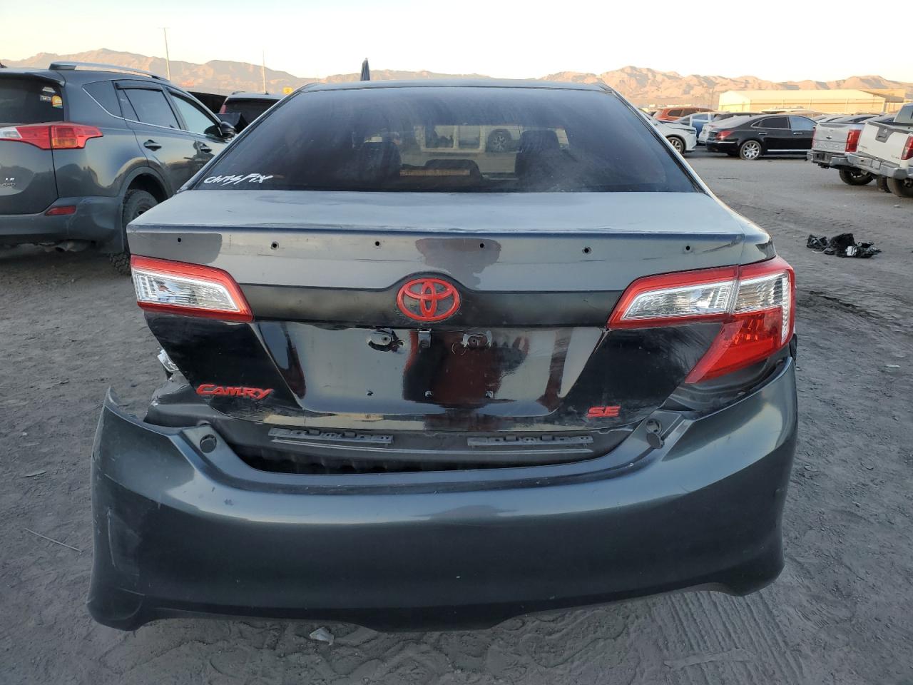 2013 Toyota Camry VIN 4T1BF1FK5DU259826 Copart auction photo, front end / rear end damage thumbnail 6