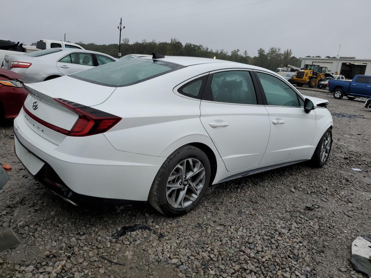 2020 Hyundai Sonata VIN 5NPEL4JA5LH052369 Copart auction photo, front end damage thumbnail 3