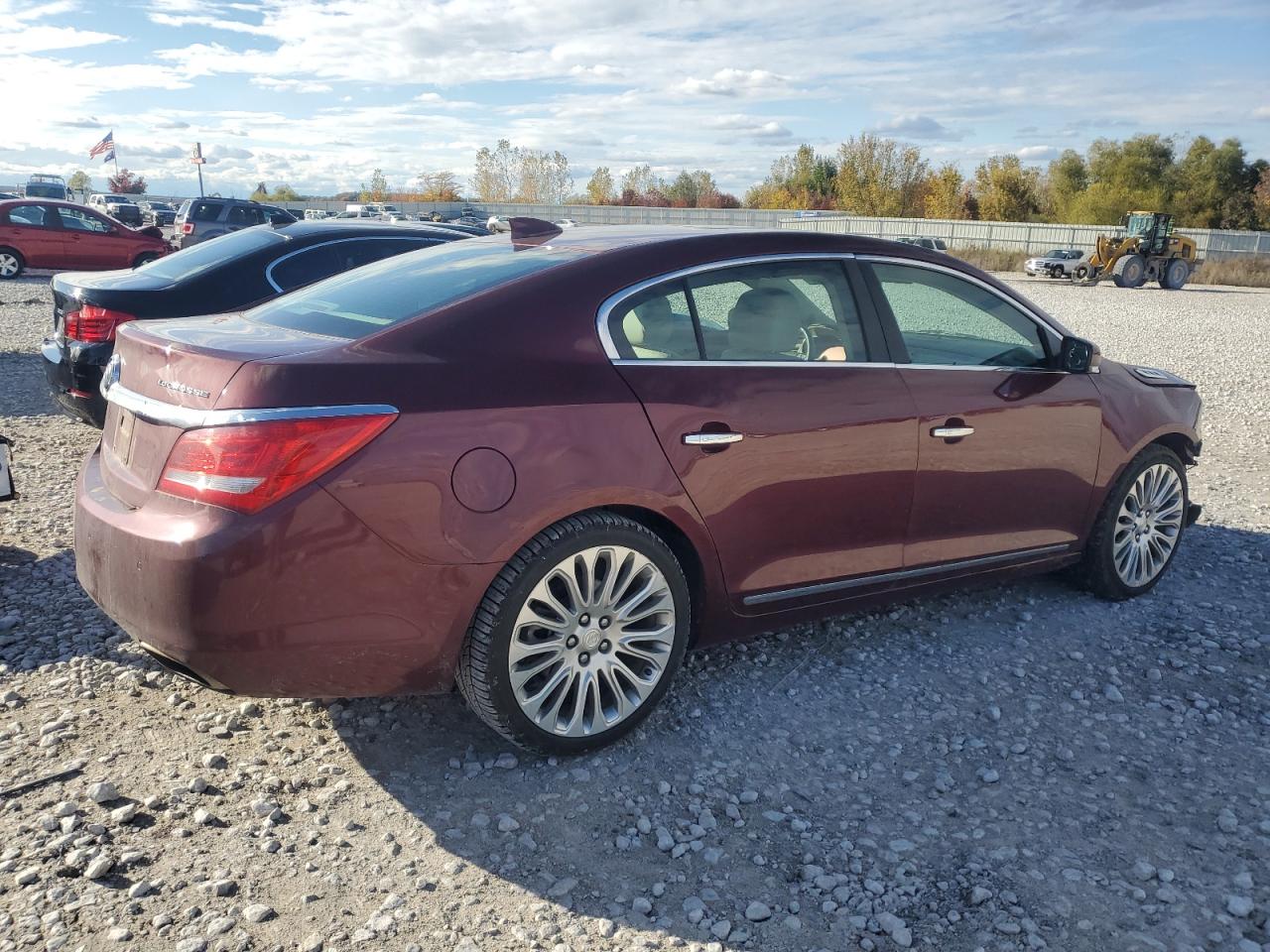 2015 Buick LaCrosse VIN 1G4GF5G31FF226818 Copart auction photo, front end damage thumbnail 3