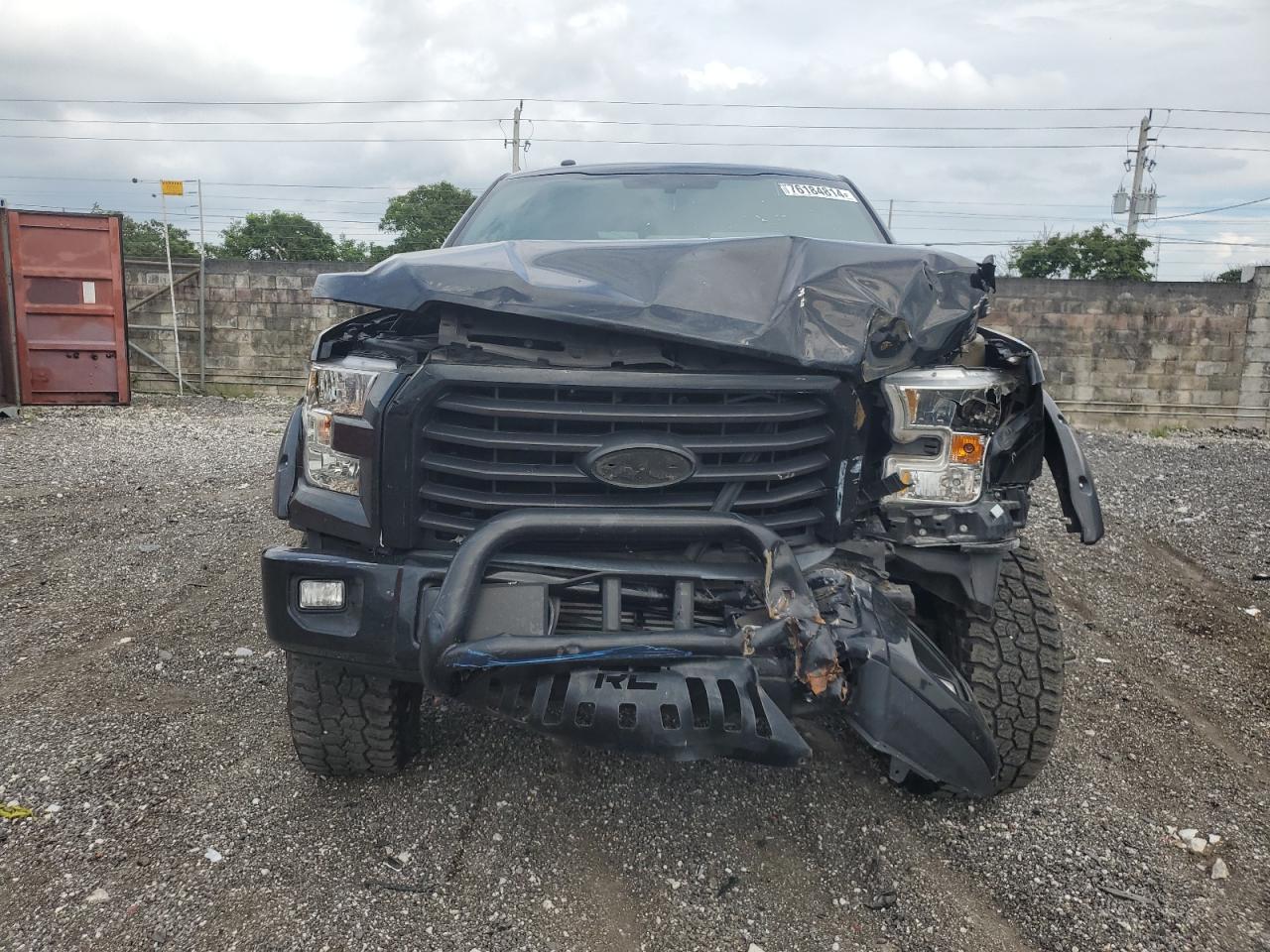 2016 Ford F-150 VIN 1FTEW1EG2GFB35388 Copart auction photo, front end / rear end damage thumbnail 5
