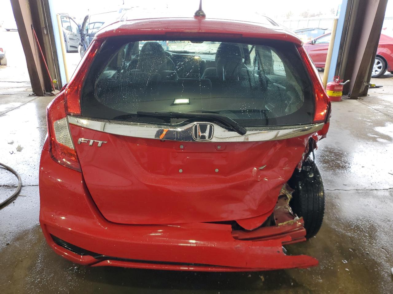2018 Honda Fit VIN 3HGGK5H82JM722537 Copart auction photo, rear end / front end damage thumbnail 6