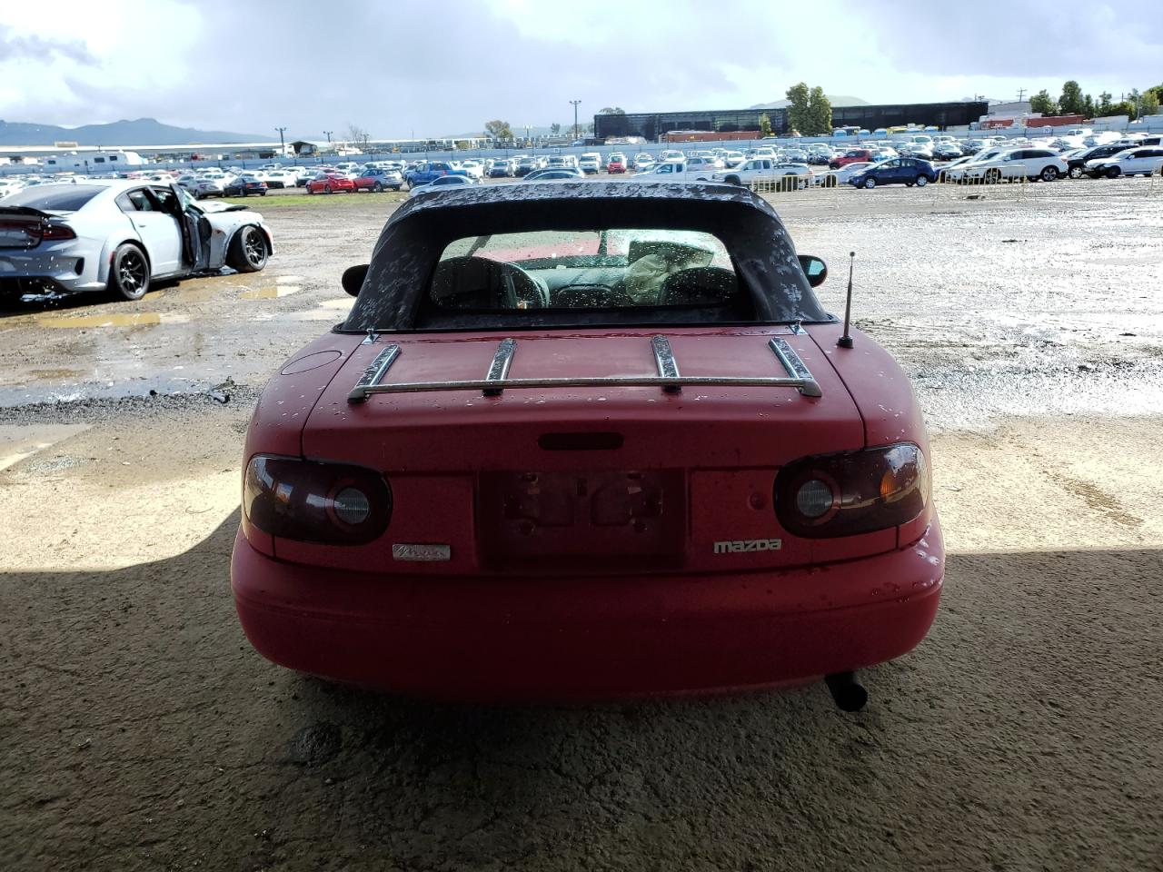 1996 Mazda MX-5 VIN JM1NA3539T0714947 Copart auction photo, front end damage thumbnail 6