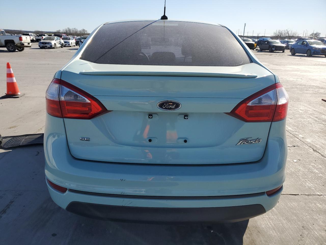 2017 Ford Fiesta VIN 3FADP4BJ4HM123230 Copart auction photo, normal wear damage thumbnail 6